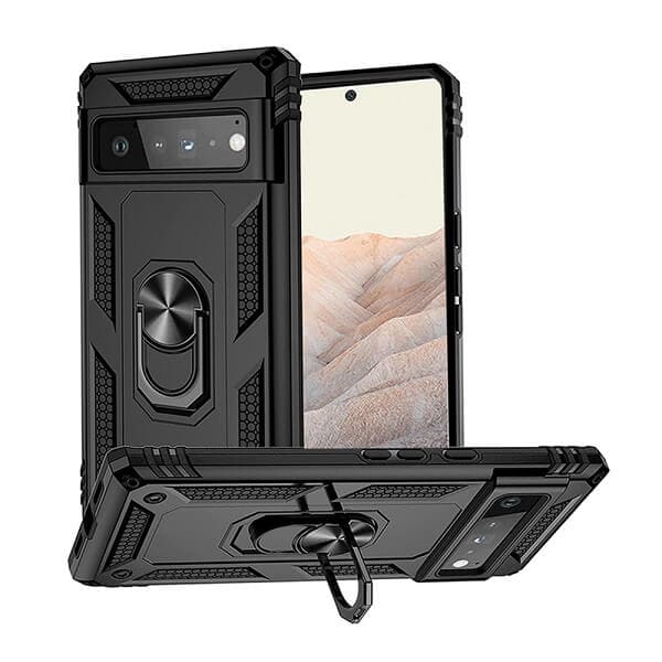For Google Pixel 6 | 6 Pro Magnetic Ring Rugged Shockproof Case Heavy Duty Protective Back Cover For Google Pixel 6 | 6 Pro Magnetic Ring Rugged Shockproof Case Heavy Duty Protective Back Cover